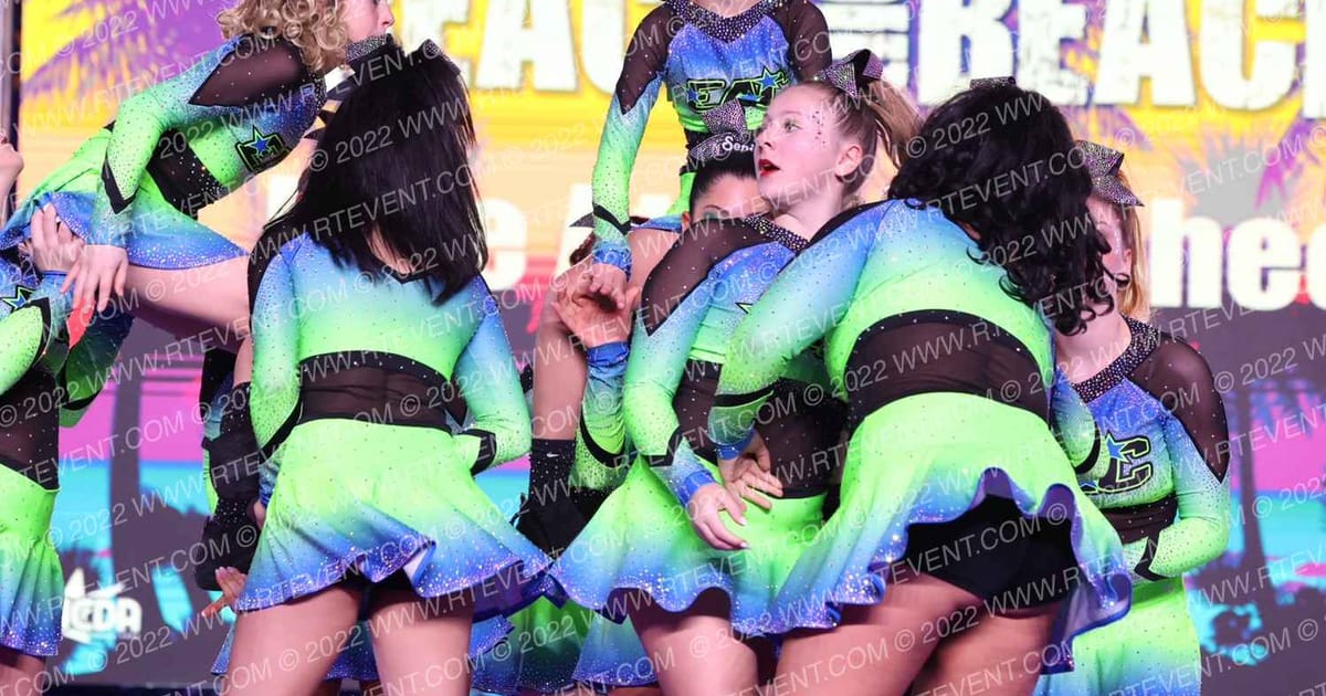 Elite Athletic Cheer Platinum · ACDA Reach the Beach Rec NATIONALS