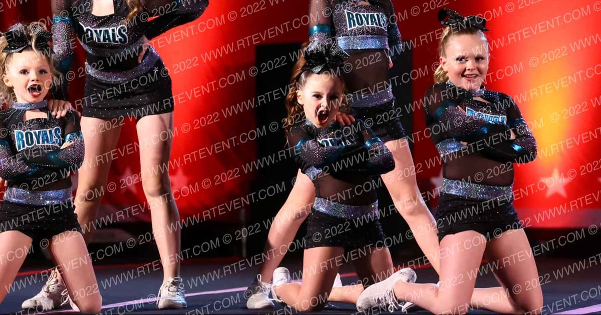 Empire Royals Cheerleading Black Onyx · American Cheer Power Rochester Showdown