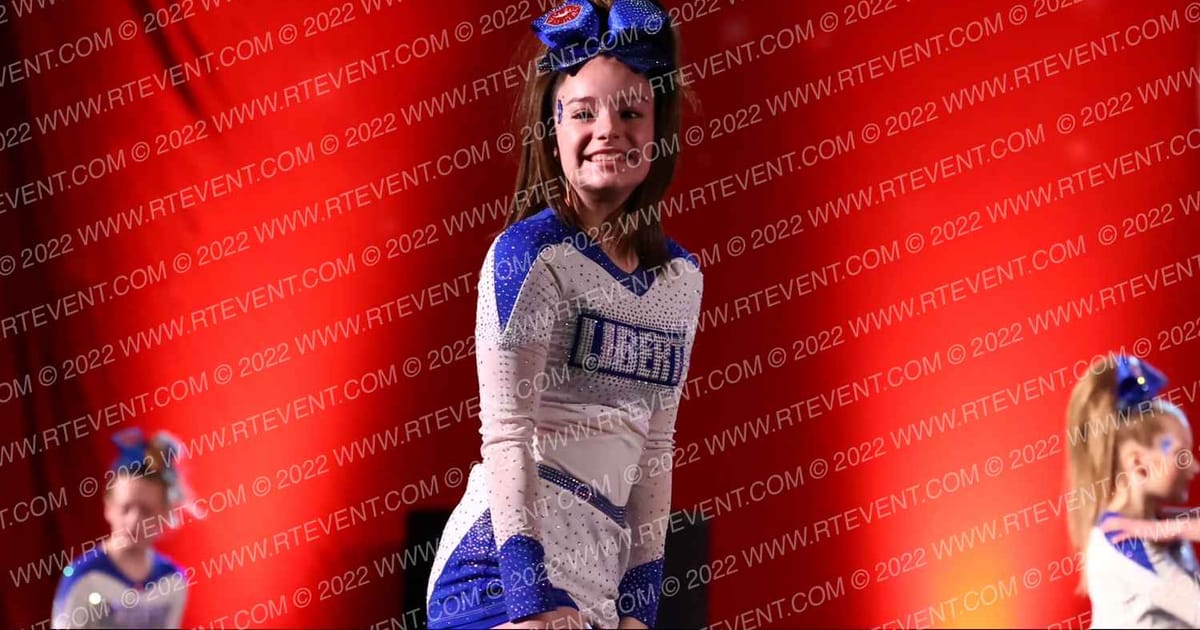 Liberty Athletics Miss Blue · American Cheer Power Rochester Showdown
