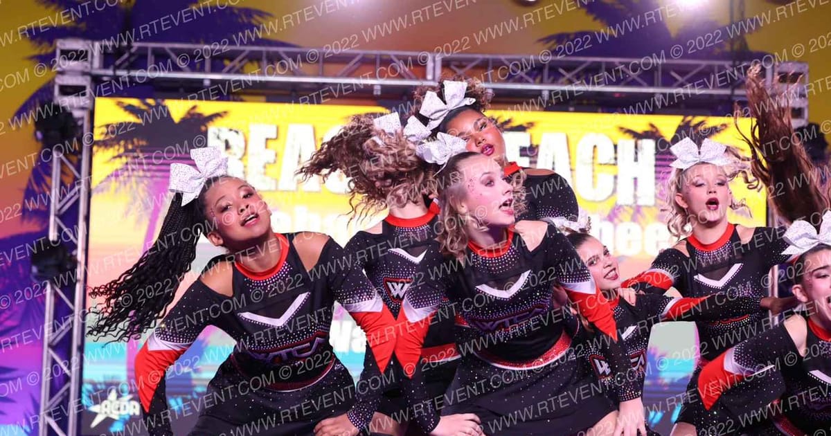 Wareham Tigers Cheer Athletics INSPIR3 · ACDA Reach the Beach Rec NATIONALS