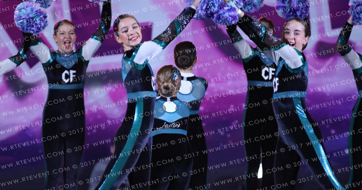 CheerForce TEN Ladies of the Galaxy · Heart of London University Nationals