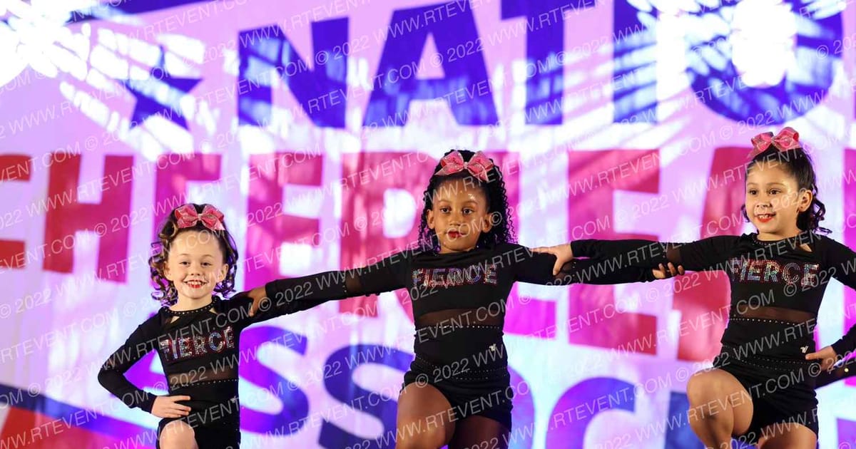 Fierce Cheer Elite Tiny Tiaras · NCA Roseville Showdown