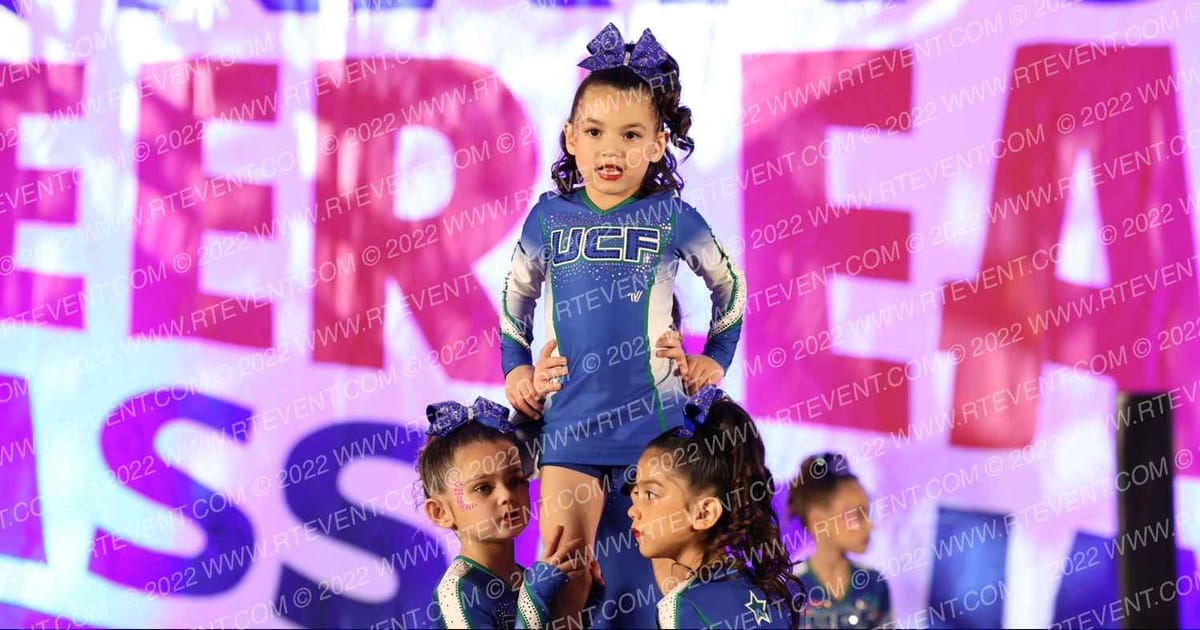 University Cheer Force Tiny Rays · NCA Roseville Showdown