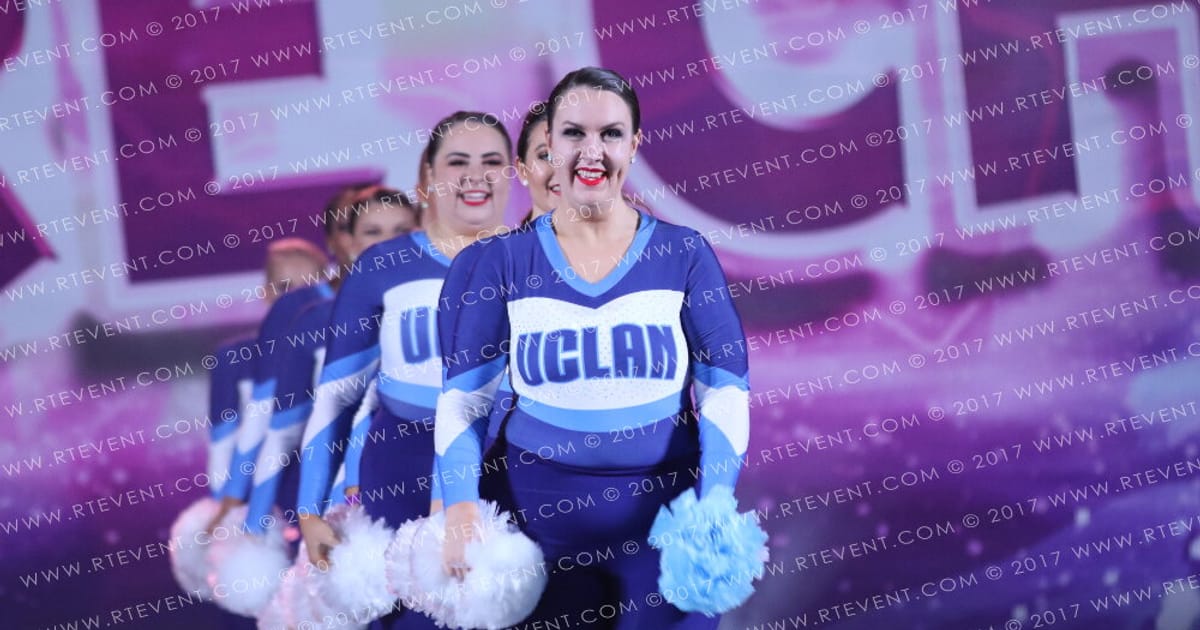 UCLAN Tigers Small University Dance Pom · Heart of London University Nationals