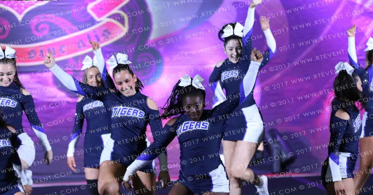 BCU Tigers Stunt · Heart of London University Nationals