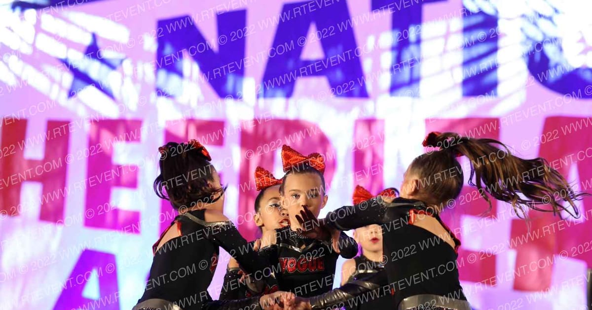 Vogue Athletics Mini Blush · NCA Roseville Showdown