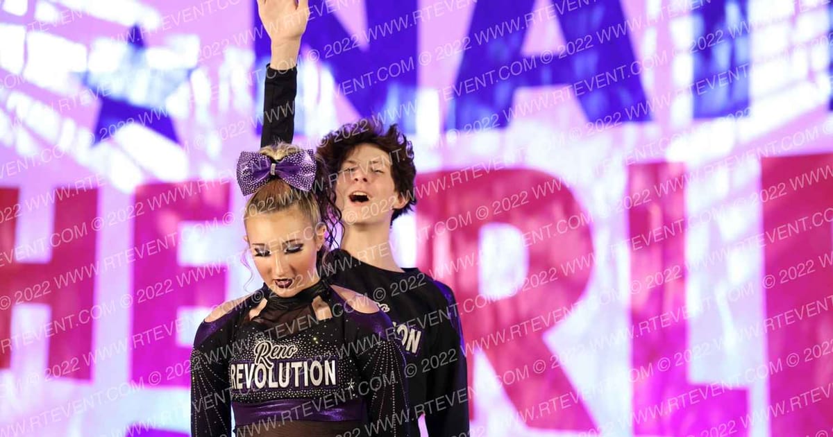 Reno Revolution Cheer Uproar · NCA Roseville Showdown