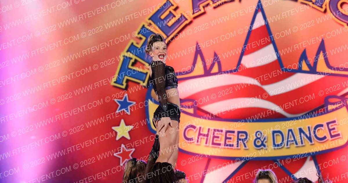 United Elite Cheer COURAGE · American Legacy Fort Worth FIXED