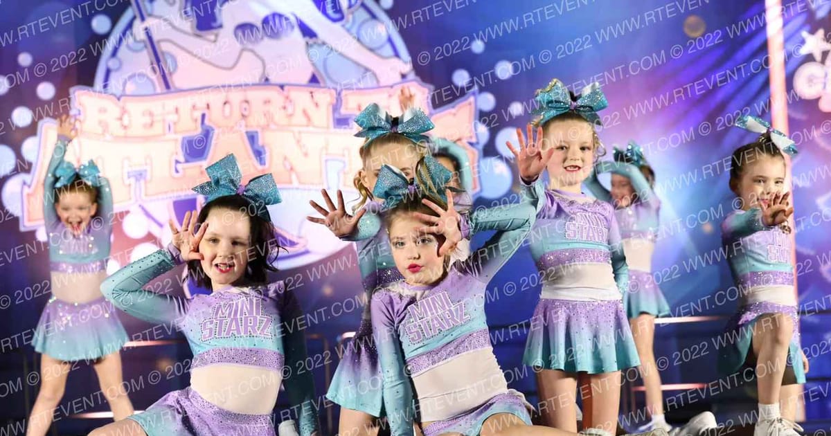Evolution Elite Cheer Mini Starz · All Star Challenge Retune to Atlantis
