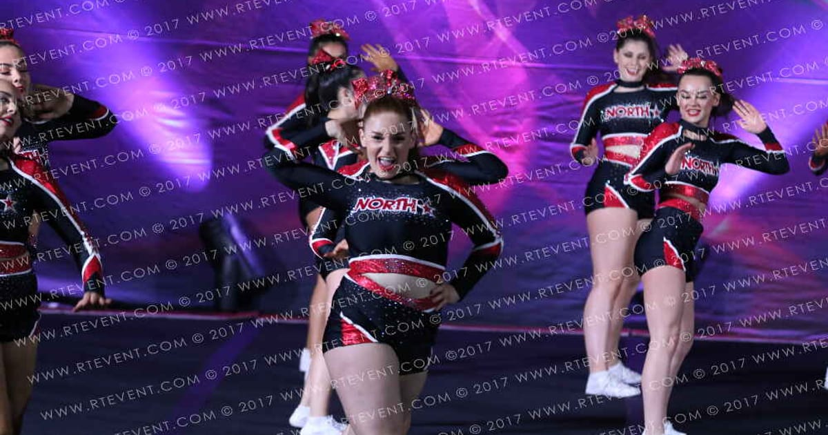 Northumbria Northstars All Girl Level 1 · Heart of London University Nationals