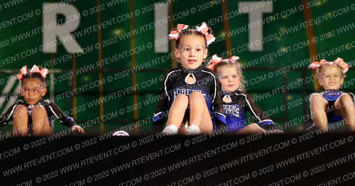 Cheer Athletics Emerald Coast Tiny Tiger Sharks · Mardi Gras Biloxi Showdown