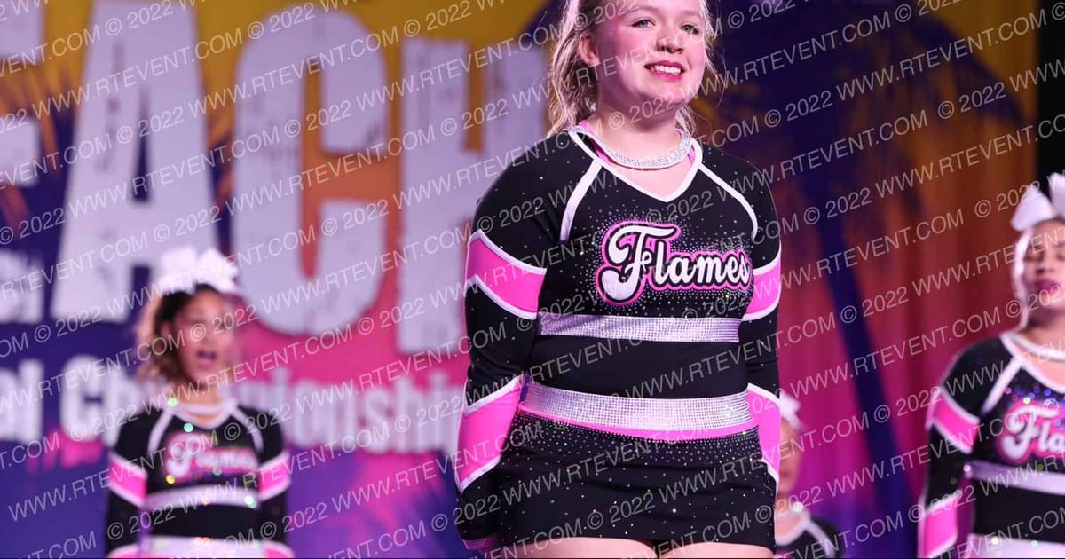 East Coast Cheer Club Flames · ACDA Reach the Beach Rec NATIONALS