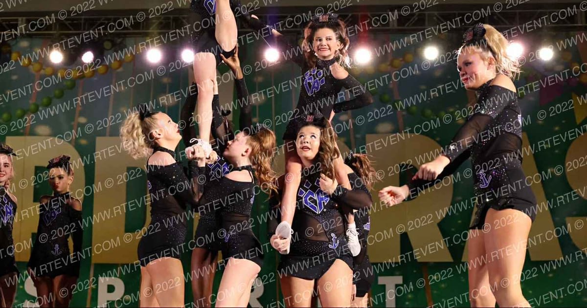 Cheer Athletics Emerald Coast Tidal Cats · Mardi Gras Biloxi Showdown