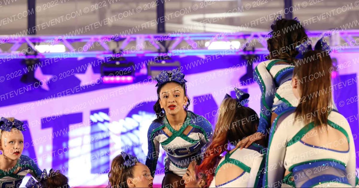 University Cheer Force Hail · NCA Roseville Showdown
