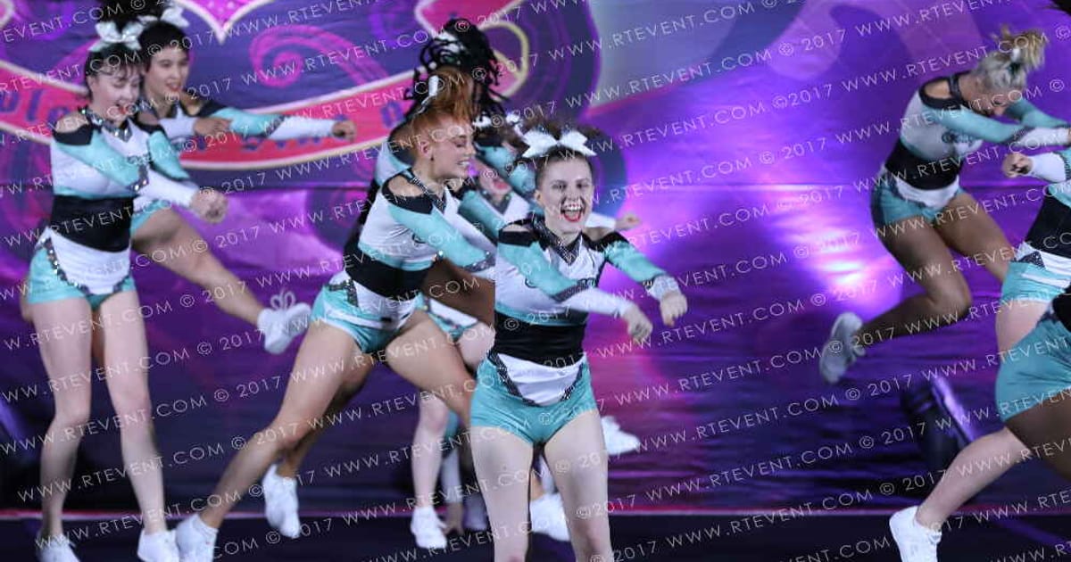 Cambridge Cougars Large University All Girl Level 1 · Heart of London University Nationals