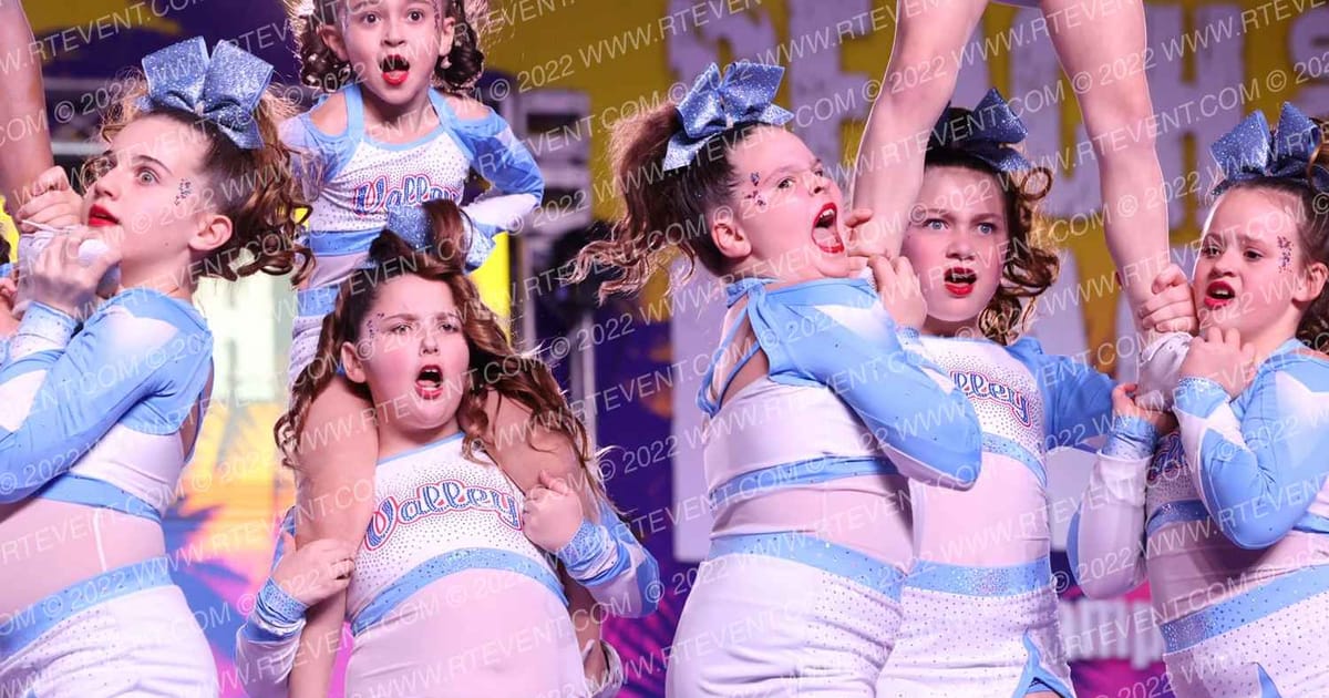 Valley Cheer BOMBSQUAD · ACDA Reach the Beach Rec NATIONALS