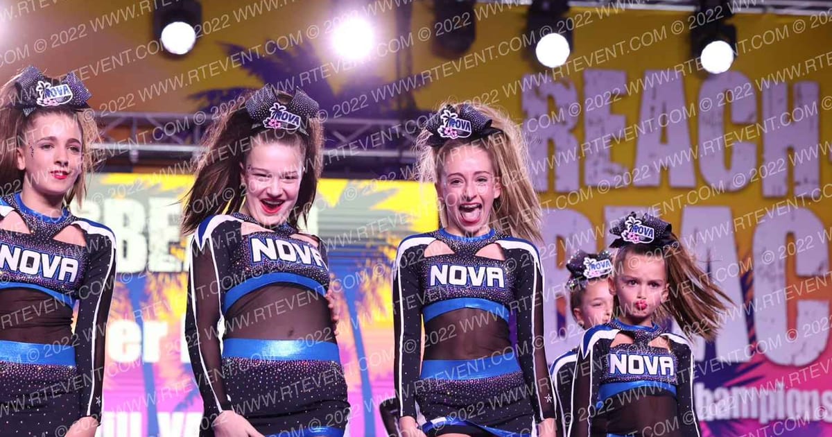 NOVA Cheer Elite NOVA Legendary Reign · ACDA Reach the Beach Rec NATIONALS