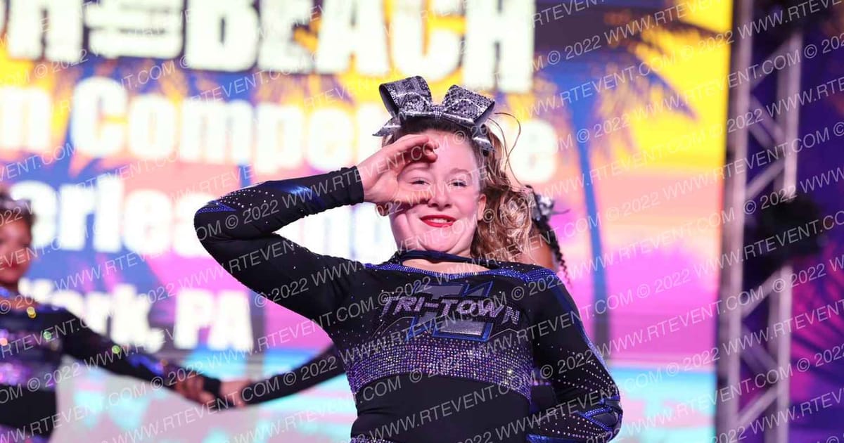 Tri-Town Competitive Cheerleading Cyclones · ACDA Reach the Beach Rec NATIONALS