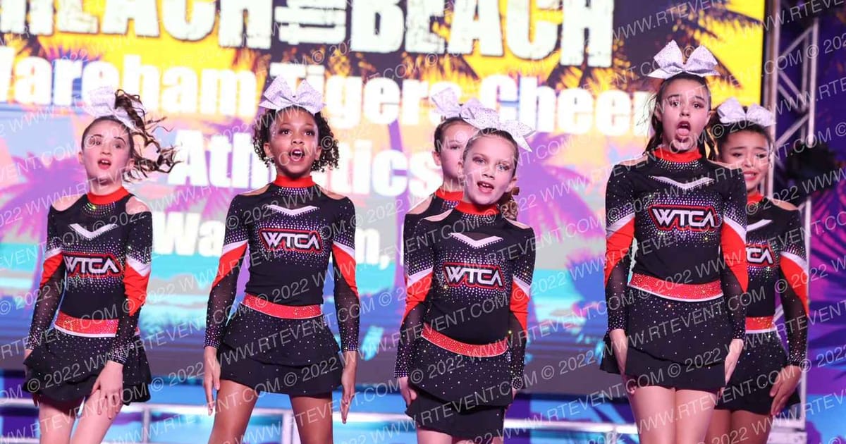 Wareham Tigers Cheer Athletics SPIRIT · ACDA Reach the Beach Rec NATIONALS