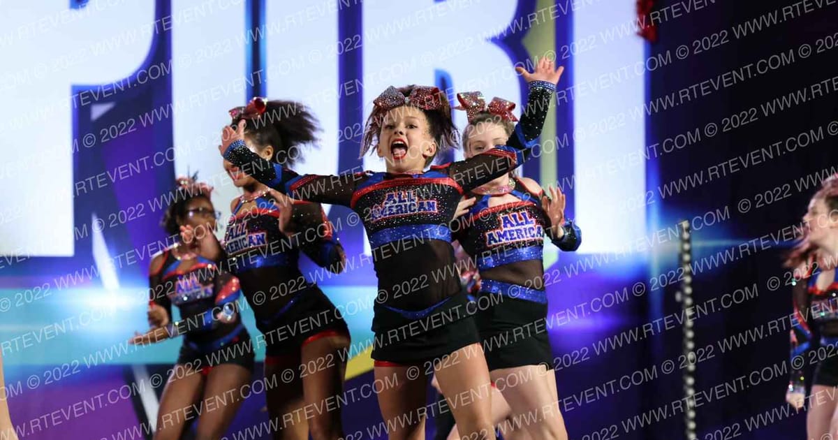 All American Cheer Metallica · CS Sweetheart Raleigh Classic