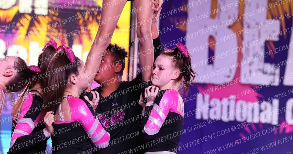 West Carroll Cheer Rebels Lightening · ACDA Reach the Beach Rec NATIONALS
