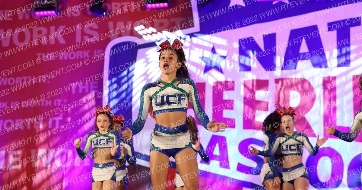 University Cheer Force Firestorm · NCA Roseville Showdown