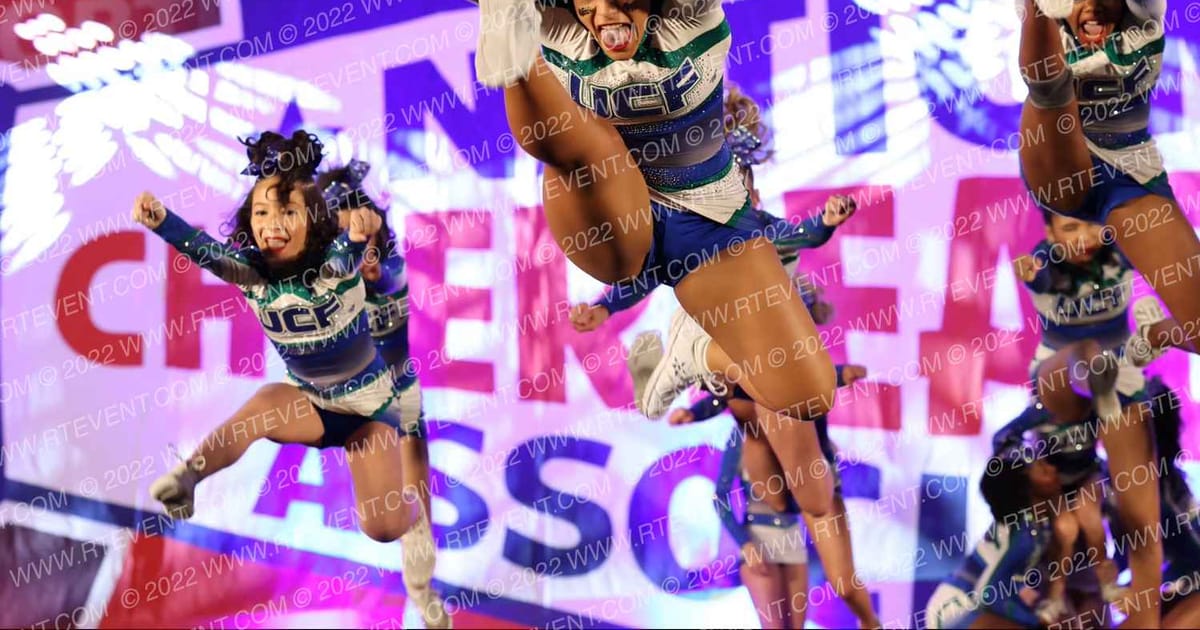 University Cheer Force Wildfire · NCA Roseville Showdown