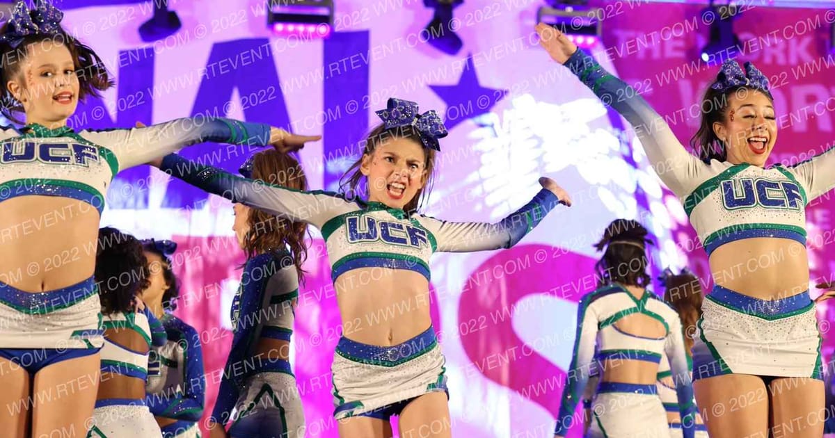 University Cheer Force Tsunami · NCA Roseville Showdown