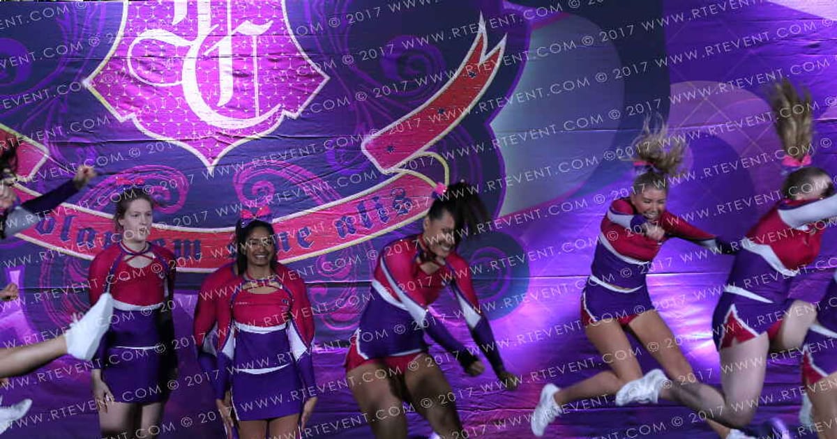 Loughborough Students Cheerleading Large University Coed Level 2 · Heart of London University Nationals