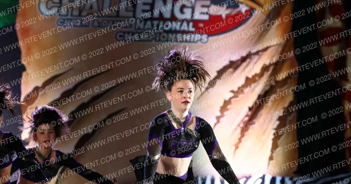 Express Cheer Force Purple Reign · ASC King of the Jungle Showdown