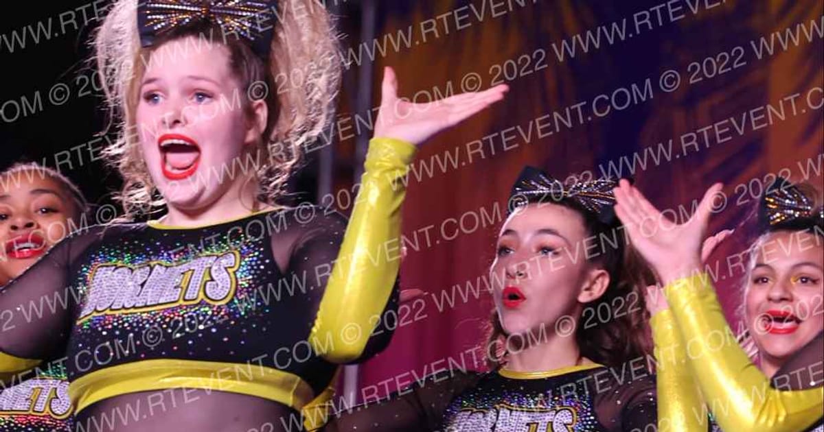Hornets Competitive Cheerleading Golden Girls · ACDA Reach the Beach Rec NATIONALS