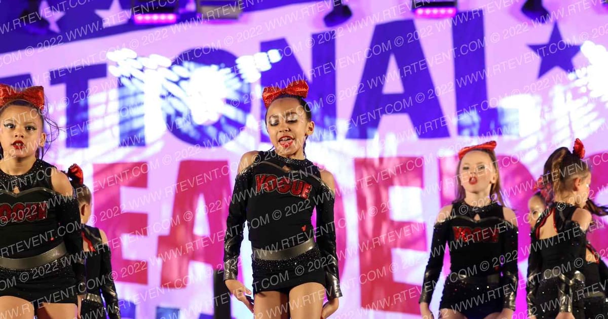 Vogue Athletics Mini Blush · NCA Roseville Showdown