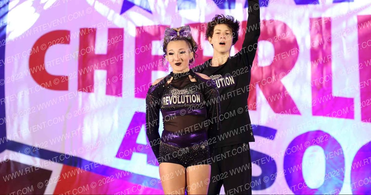 Reno Revolution Cheer Uproar · NCA Roseville Showdown