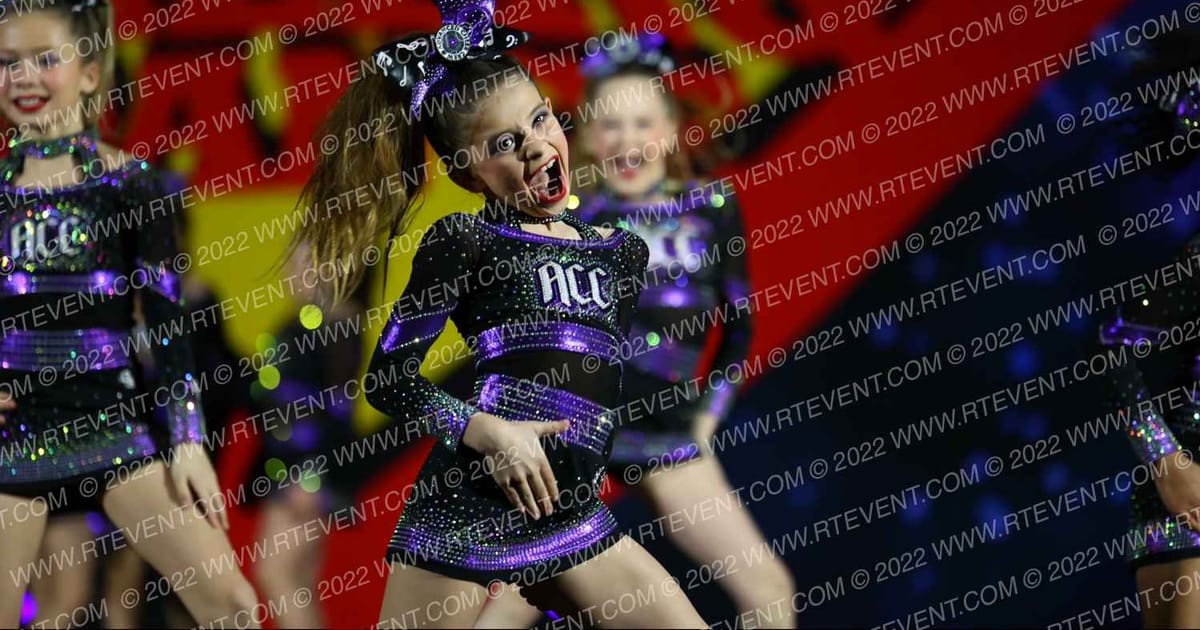 Advanced Cheer Crew Purple Ladiez · Spirit Sports Kansas City Nationals