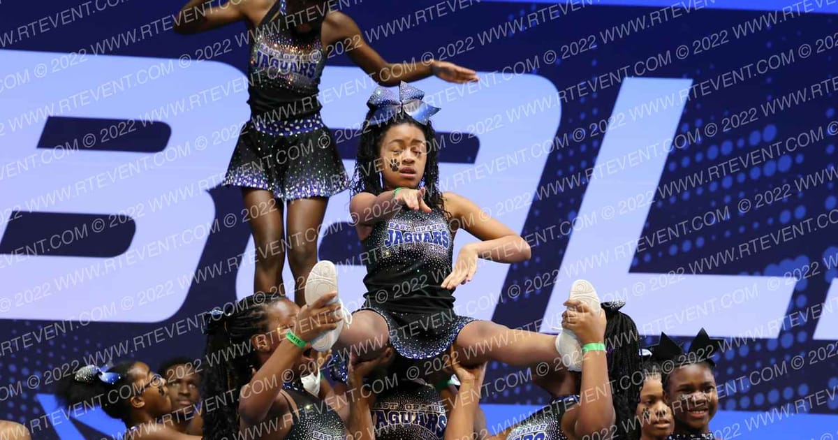 EAST ORANGE JAGUARS ELITE WHITE FLAMES · YCADA Globals