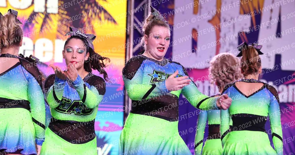 Elite Athletic Cheer Legends · ACDA Reach the Beach Rec NATIONALS