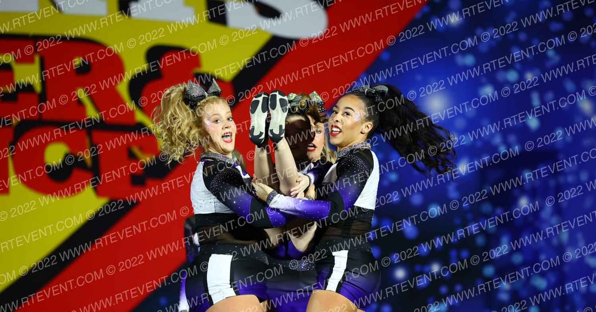 Cheer Eclipse Cosmic Rays · Spirit Sports Kansas City Nationals
