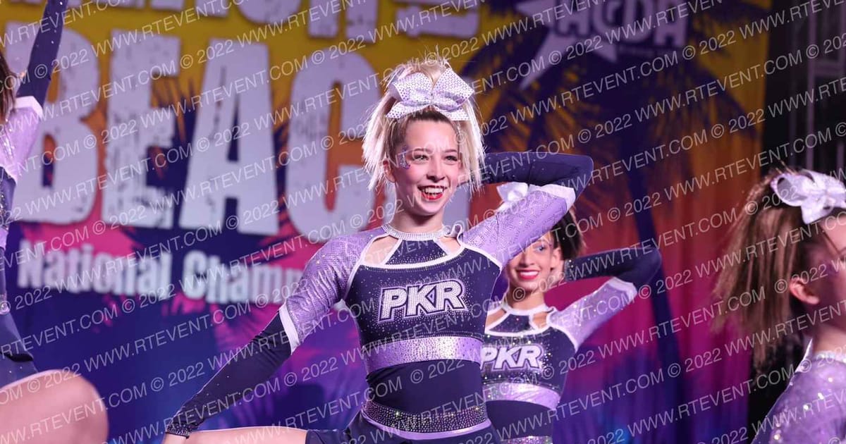 PKR Cheer Club Blue Hail · ACDA Reach the Beach Rec NATIONALS