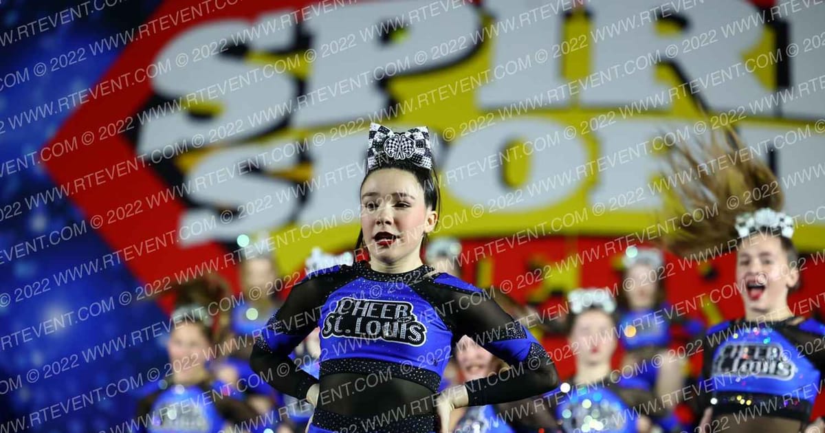 Cheer St Louis Miss Bliss · Spirit Sports Kansas City Nationals