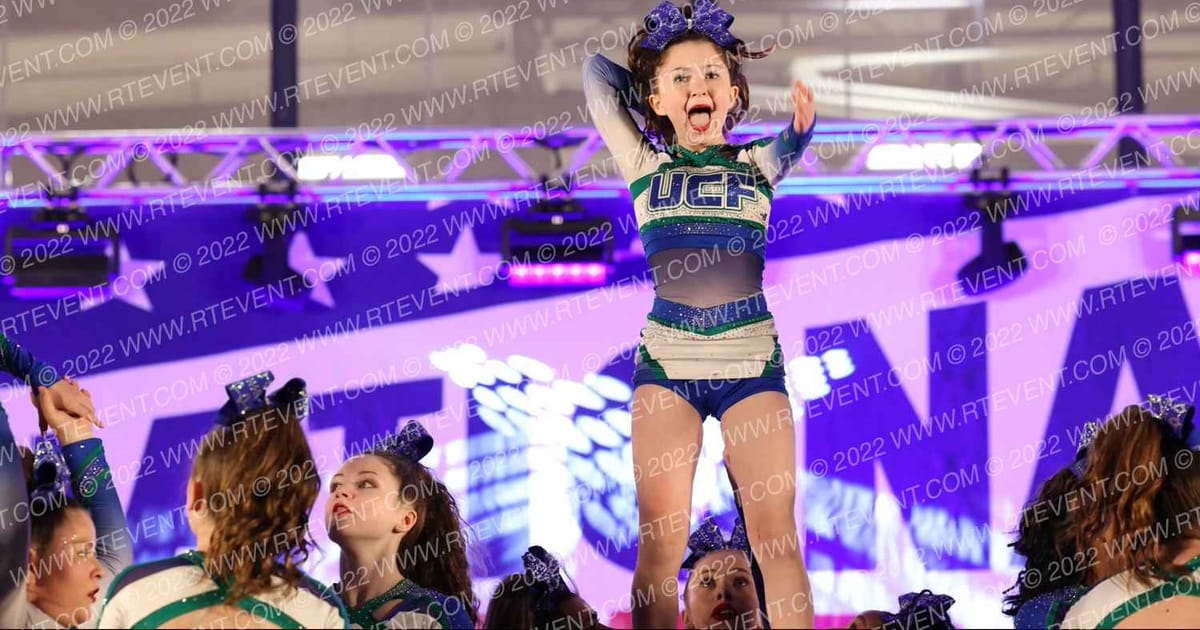 University Cheer Force Frost · NCA Roseville Showdown