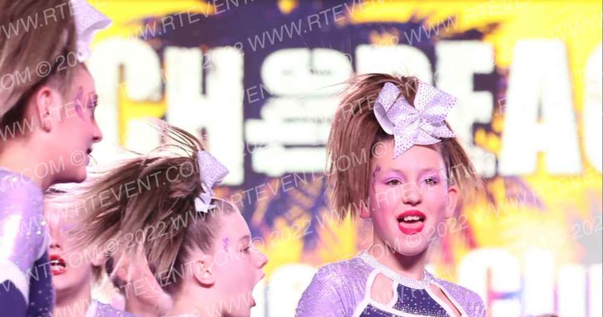 PKR Cheer Club Purple Ice · ACDA Reach the Beach Rec NATIONALS
