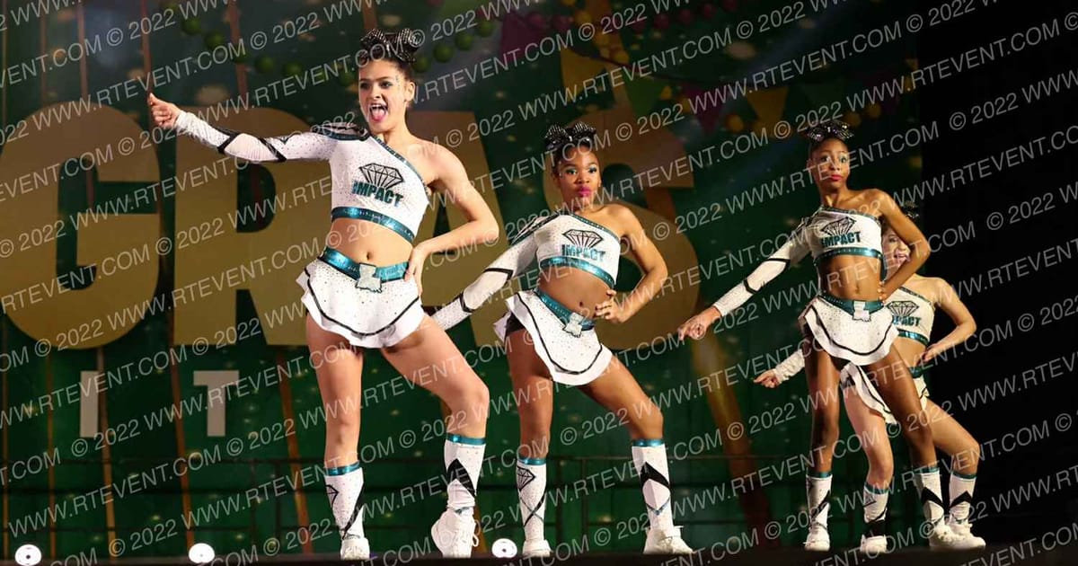 Impact Cheerleading Lady Ammo · Mardi Gras Biloxi Showdown