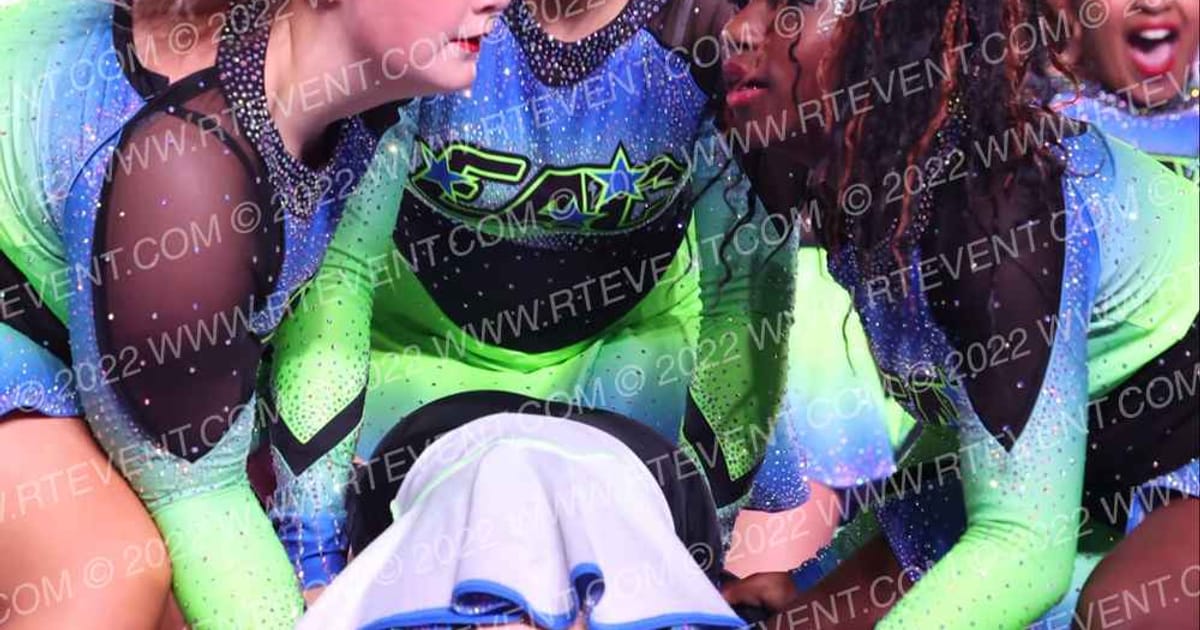 Elite Athletic Cheer Lime Crew · ACDA Reach the Beach Rec NATIONALS