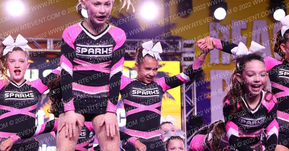East Coast Cheer Club Sparks · ACDA Reach the Beach Rec NATIONALS