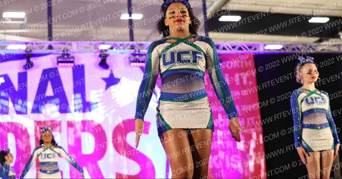 University Cheer Force Rain · NCA Roseville Showdown