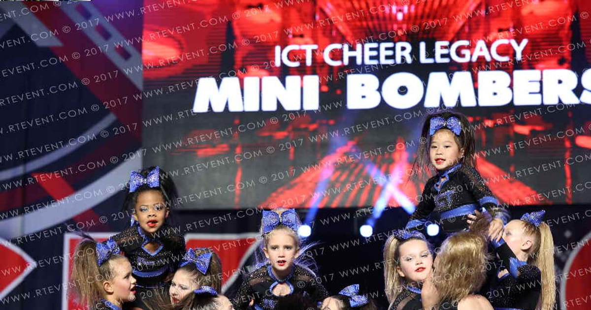 ICT Cheer Legacy Mini Bombers · CHEERAPALOOZA