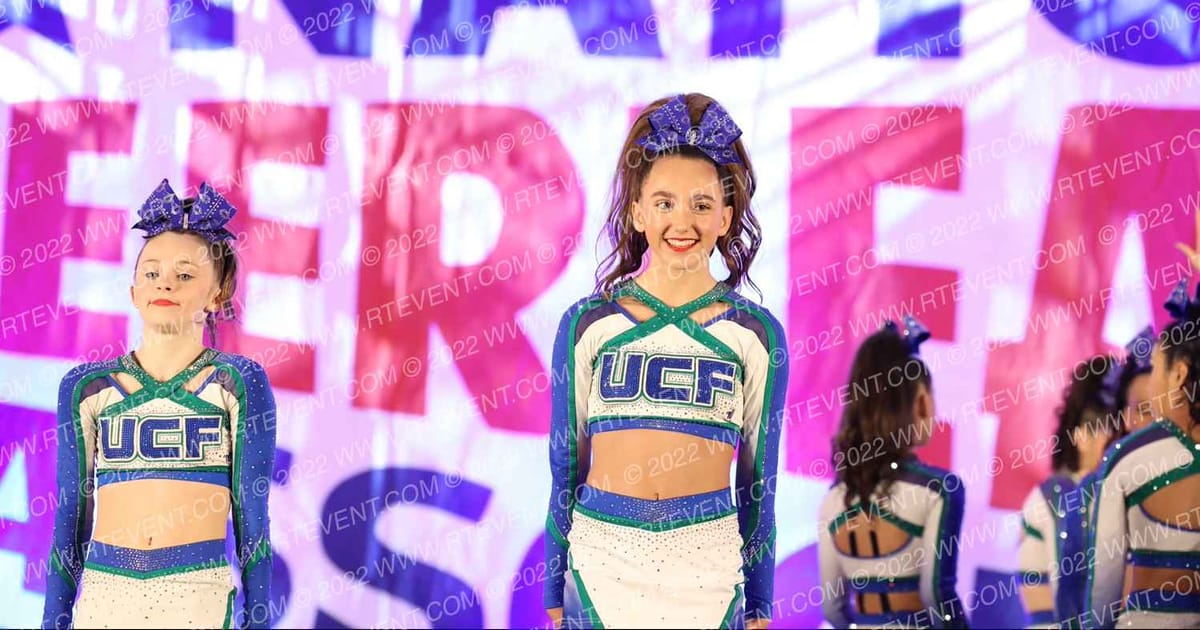 University Cheer Force STORM · NCA Roseville Showdown