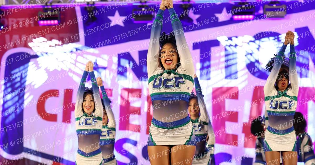 University Cheer Force Wildfire · NCA Roseville Showdown
