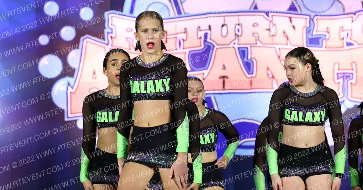 Galaxy Elite Athletics Solar Flare · All Star Challenge Retune to Atlantis