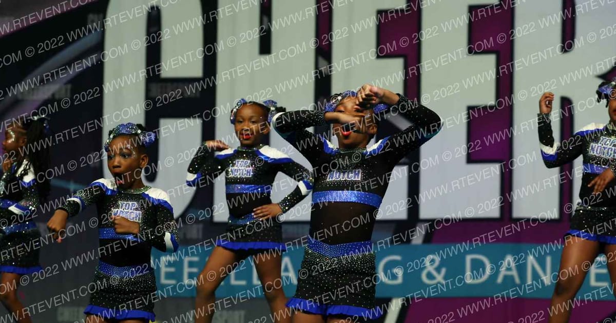 Top Notch Athletics HIGH ROLLERS · Cheersport Super Nationals